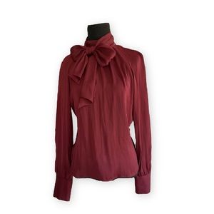 Vintage Silky Blouse Size S